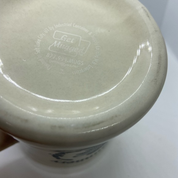 Vintage Restaurant Ware Chunky Mug Bunnery Bakery Diner Cup Jackson Hole Buns - Picture 6 of 6